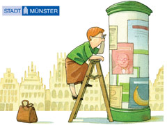Bild: Handbuch Gut gestaltet - gut zu lesen. Bildquelle: Stadt Münster